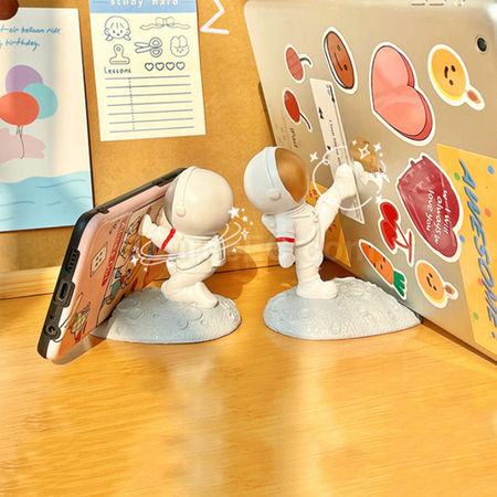 Customization Astronaut Cell Phone Holder Promotional Products