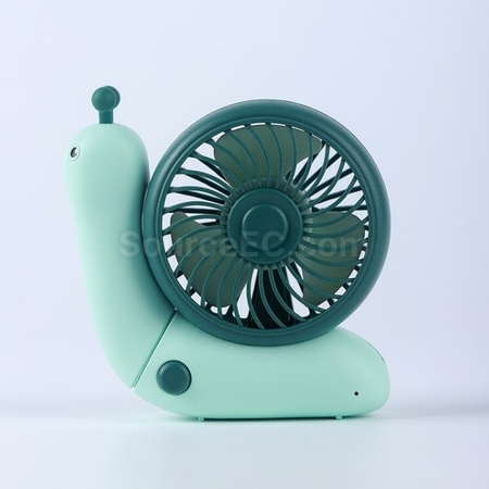 Customization Snail USB Charging Portable Small Fan Promotional Products
