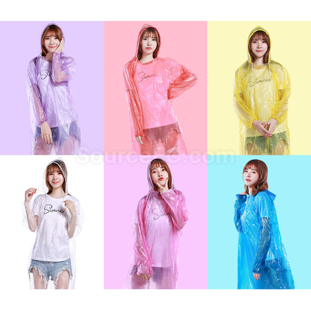 Customization Transparent Disposable Raincoat  Promotional Products