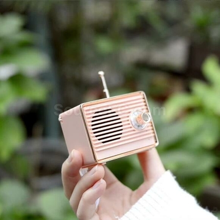 Customization Memory Retro Small Speaker Bluetooth Speaker Promotional Products