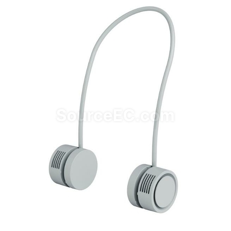 Customization USB Pocket Portable Hanging Neck Leafless Small Fan Promotional Products