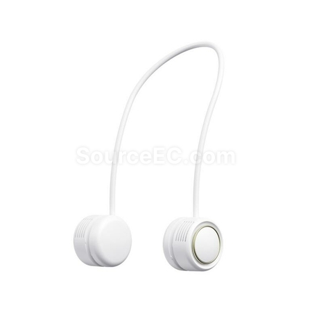 Customization USB Pocket Portable Hanging Neck Leafless Small Fan Promotional Products