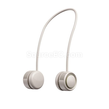 Customization USB Pocket Portable Hanging Neck Leafless Small Fan Promotional Products