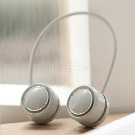 Customization USB Pocket Portable Hanging Neck Leafless Small Fan Promotional Products