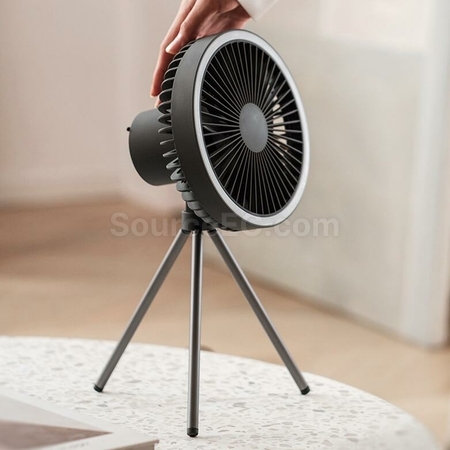 Customization USB Charging Camping Portable Small Ceiling Fan Light Promotional Products