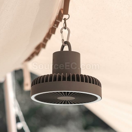 Customization USB Charging Camping Portable Small Ceiling Fan Light Promotional Products