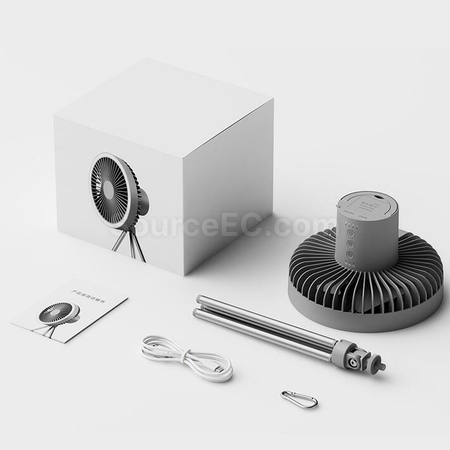 Customization USB Charging Camping Portable Small Ceiling Fan Light Promotional Products