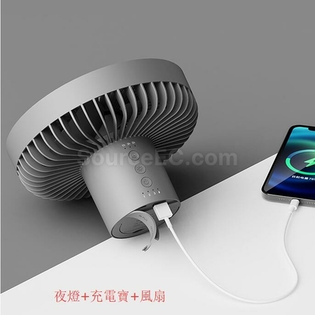 Customization USB Charging Camping Portable Small Ceiling Fan Light Promotional Products