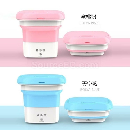 Customization Mini Folding Portable Travel Small Washing Machine Promotional Products