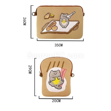 Customization Flat Sleeve Sleeve Bag Shoulder Crossbody Bag Promotional Products