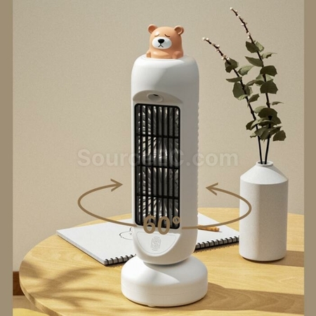 Customization USB Shaking Head Spray Charging Tower Air Conditioner Fan Promotional Products