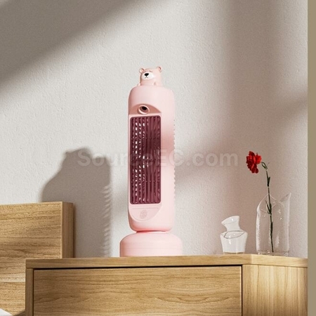 Customization USB Shaking Head Spray Charging Tower Air Conditioner Fan Promotional Products