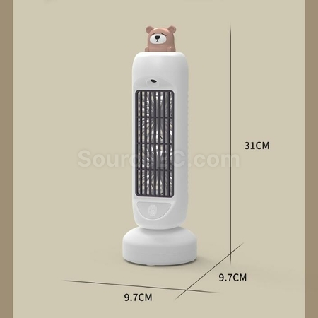 Customization USB Shaking Head Spray Charging Tower Air Conditioner Fan Promotional Products