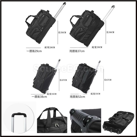 Customization Trolley Waterproof Large Capacity Travel Bag Promotional Products