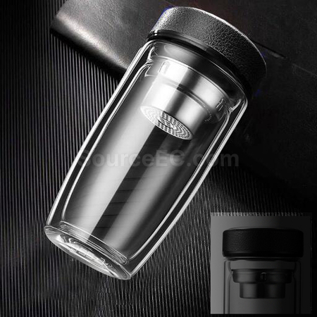 Customization Double-layer Glass Cup Promotional Products