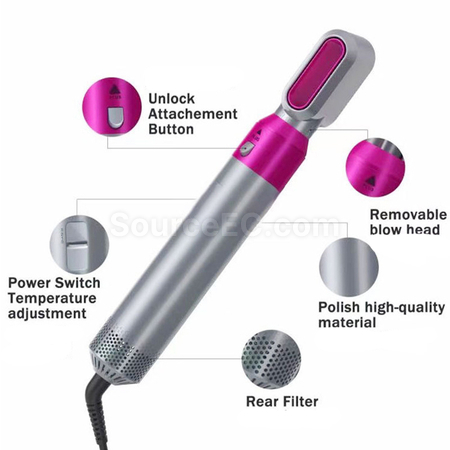 Customization 5in 1  Hair Straightening And Curling Iron Promotional Products