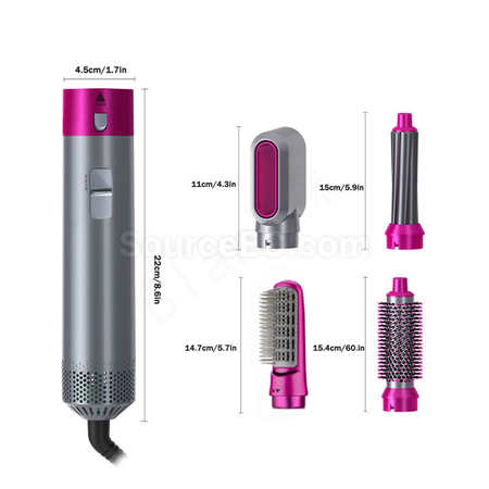 Customization 5in 1  Hair Straightening And Curling Iron Promotional Products