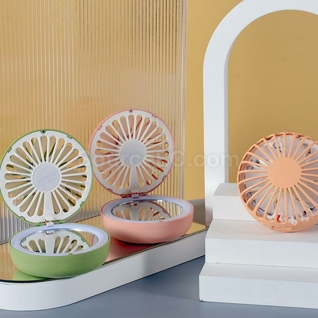 Customization 2-in-1 USB Charging LED Fill Llight Small Fan Promotional Products