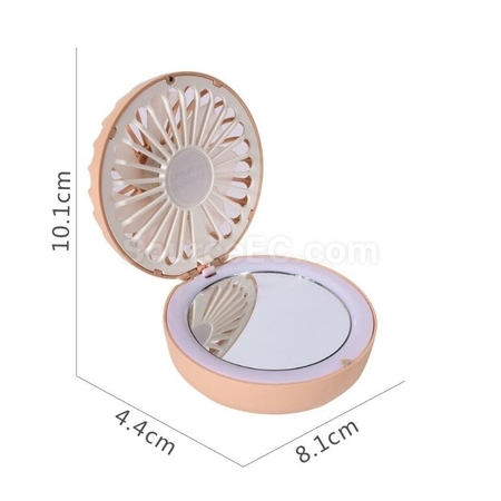 Customization 2-in-1 USB Charging LED Fill Llight Small Fan Promotional Products