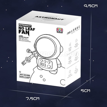 Customization Astronaut USB Charging Small Fan Promotional Products