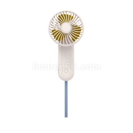 Customization Travel USB Power Bank Lanyard Portable Small Fan Promotional Products