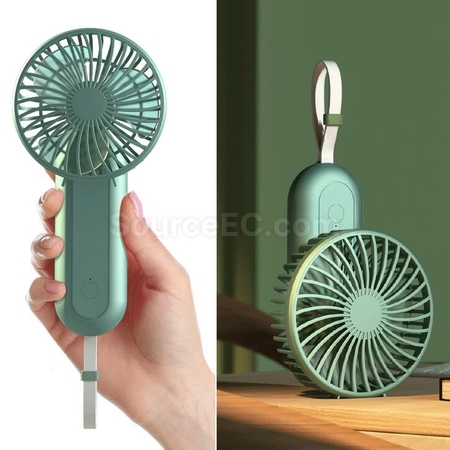 Customization Travel USB Power Bank Lanyard Portable Small Fan Promotional Products