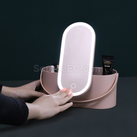 Customization Portable Cosmetic Case Cosmetic Mirror Promotional Products