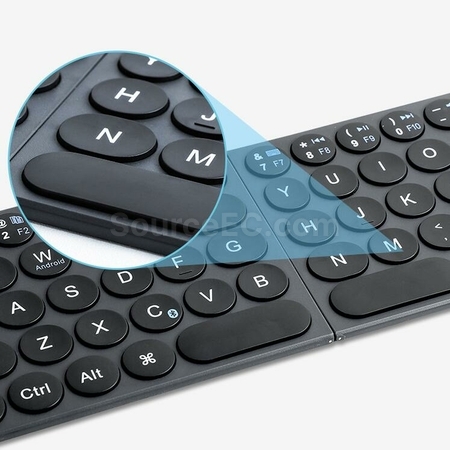 Customization Two-Fold  Office Ultra-Thin Set Keyboard Promotional Products