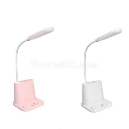 Customization Desk Lamp +Pen Holder + Power Bank +Fan + Mobile Phone Bracket (Five In One Multi-fFunction) Promotional Products
