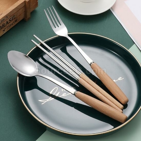 Customization Stainless Steel Tableware Set Promotional Products
