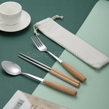 Customization Stainless Steel Tableware Set Promotional Products