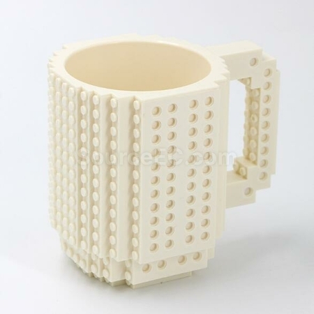 Customization DIY Assembled Coffee Block Mug Promotional Products
