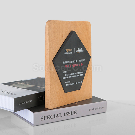 Customization Wooden Inkstone Trophy Promotional Products
