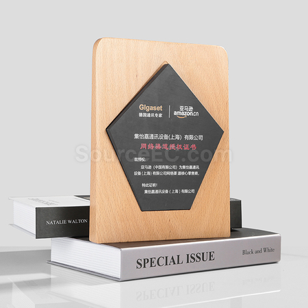 Customization Wooden Inkstone Trophy Promotional Products