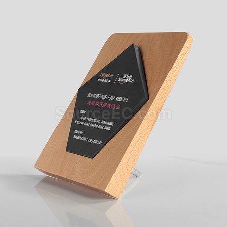 Customization Wooden Inkstone Trophy Promotional Products
