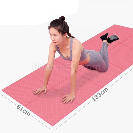 Customization Fodable TPE Yoga Mat Promotional Products