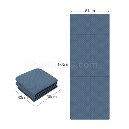 Customization Fodable TPE Yoga Mat Promotional Products