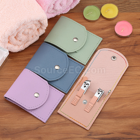 Customization PU Leather Manicure Set Promotional Products