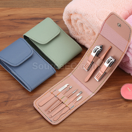 Customization PU Leather Manicure Set Promotional Products