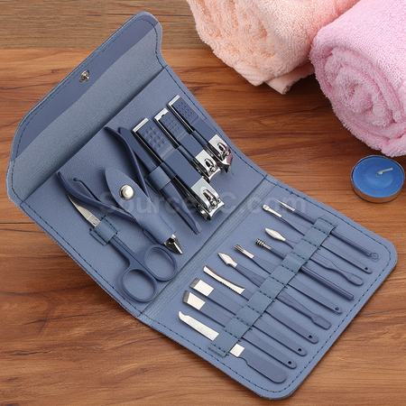 Customization PU Leather Manicure Set Promotional Products