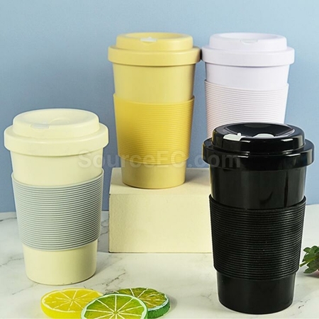 Customization PLA Eco-Friendly Covered 420ML Coffee Cup Promotional Products