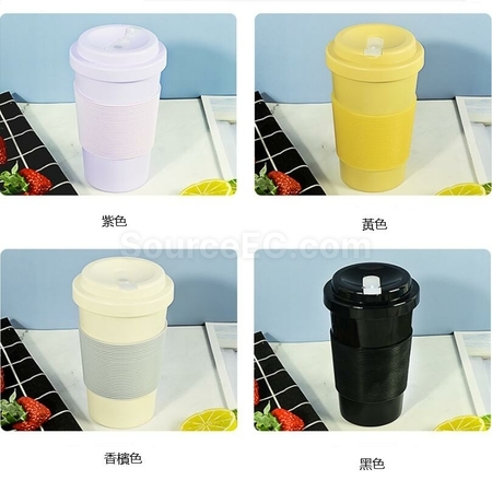 Customization PLA Eco-Friendly Covered 420ML Coffee Cup Promotional Products