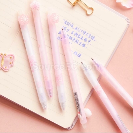 Customization Sakura Neutral Erasable Pen Promotional Products