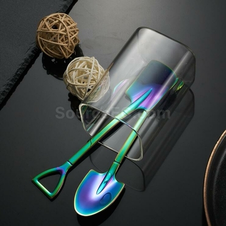 Customization Creative small spade shovel stirring spoon Promotional Products