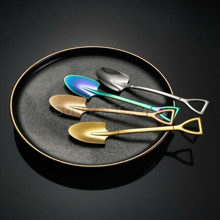 Customization Creative small spade shovel stirring spoon Promotional Products