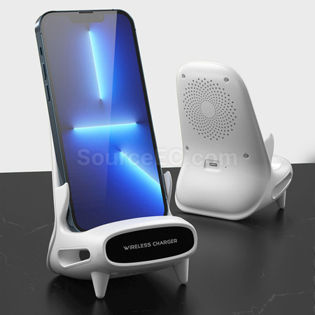 Customization Phone Holder With 15W Wireless Charger Promotional Products