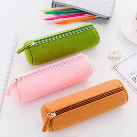 Customization Felt Promotional Pencil Case Promotional Products