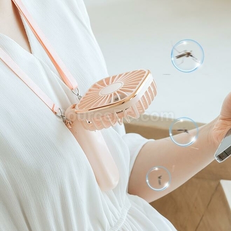 Customization USB Portable Rechargeable Handheld Hanging Neck Desktop Fan Promotional Products