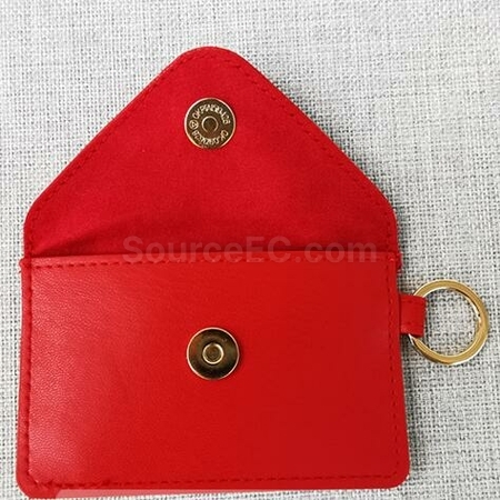 Customization Pu Key Chain Storage Bag Promotional Products
