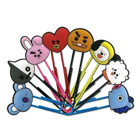 Customization PVC Soft Glue Paper Clip Promotional Products